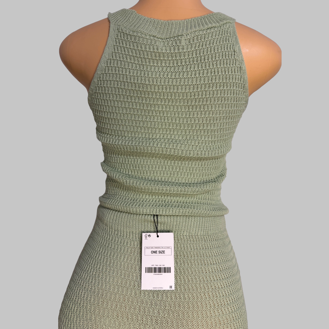 One Size Knit Set Effortless Summer Vibes